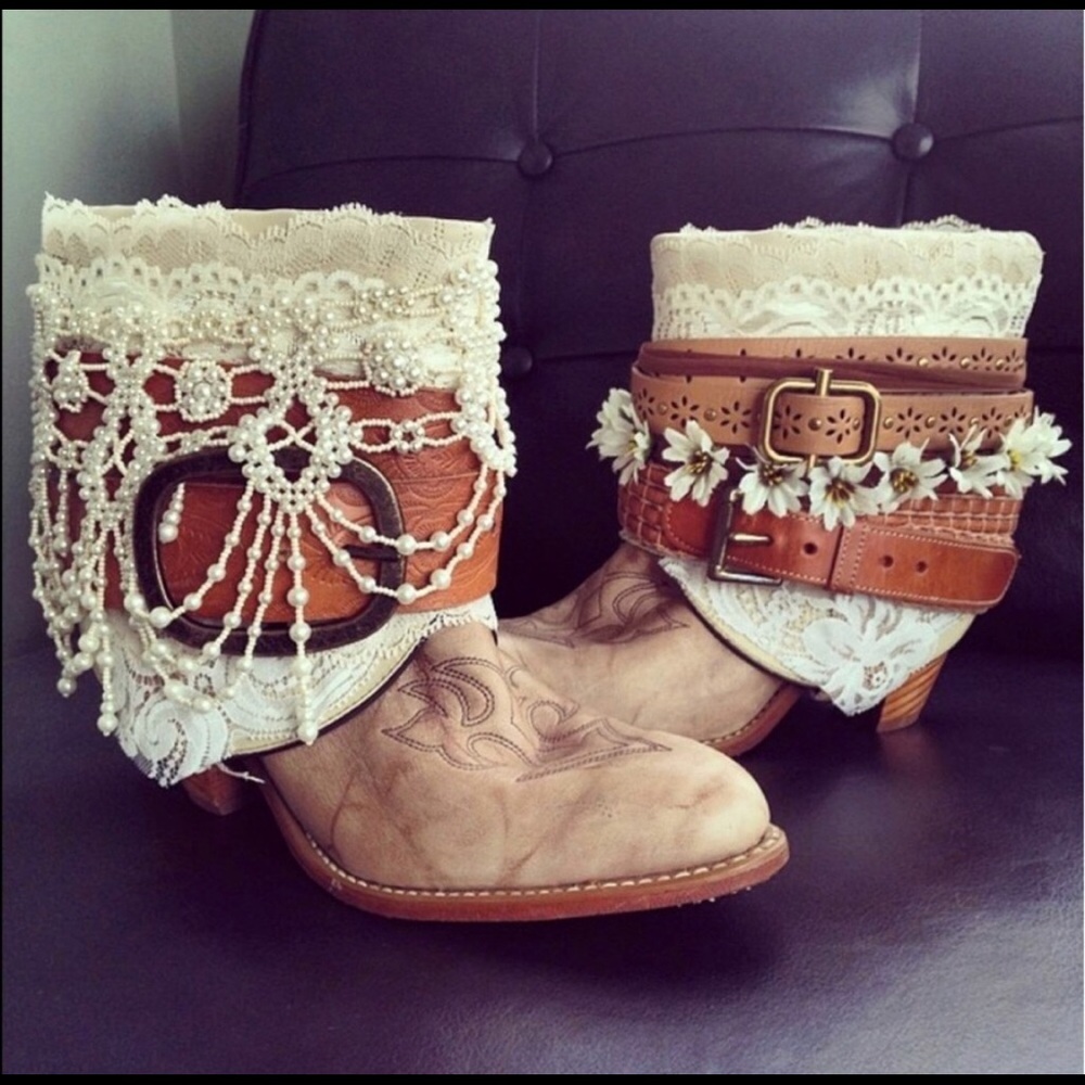 Custom made cowboy boots